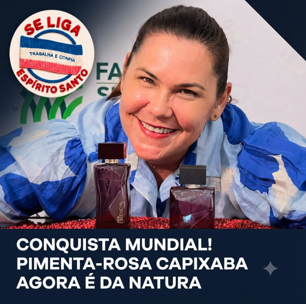 Pimenta-rosa de São Mateus conquista cosméticos Natura e ganha mercado mundial. 1001514177